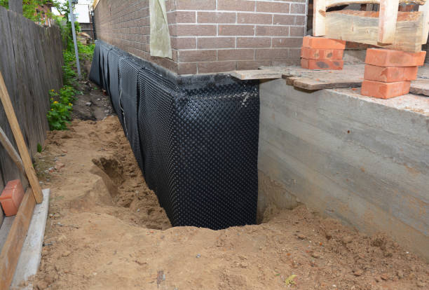 Expert waterproofing evaluation at a Harrison, MI property